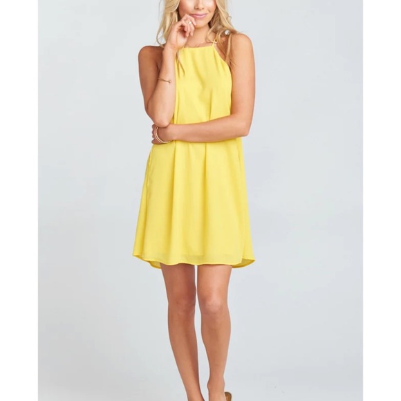 Show Me Your MuMu Dresses & Skirts - Show Me Your MuMu Byron Dress Size XL Yellow